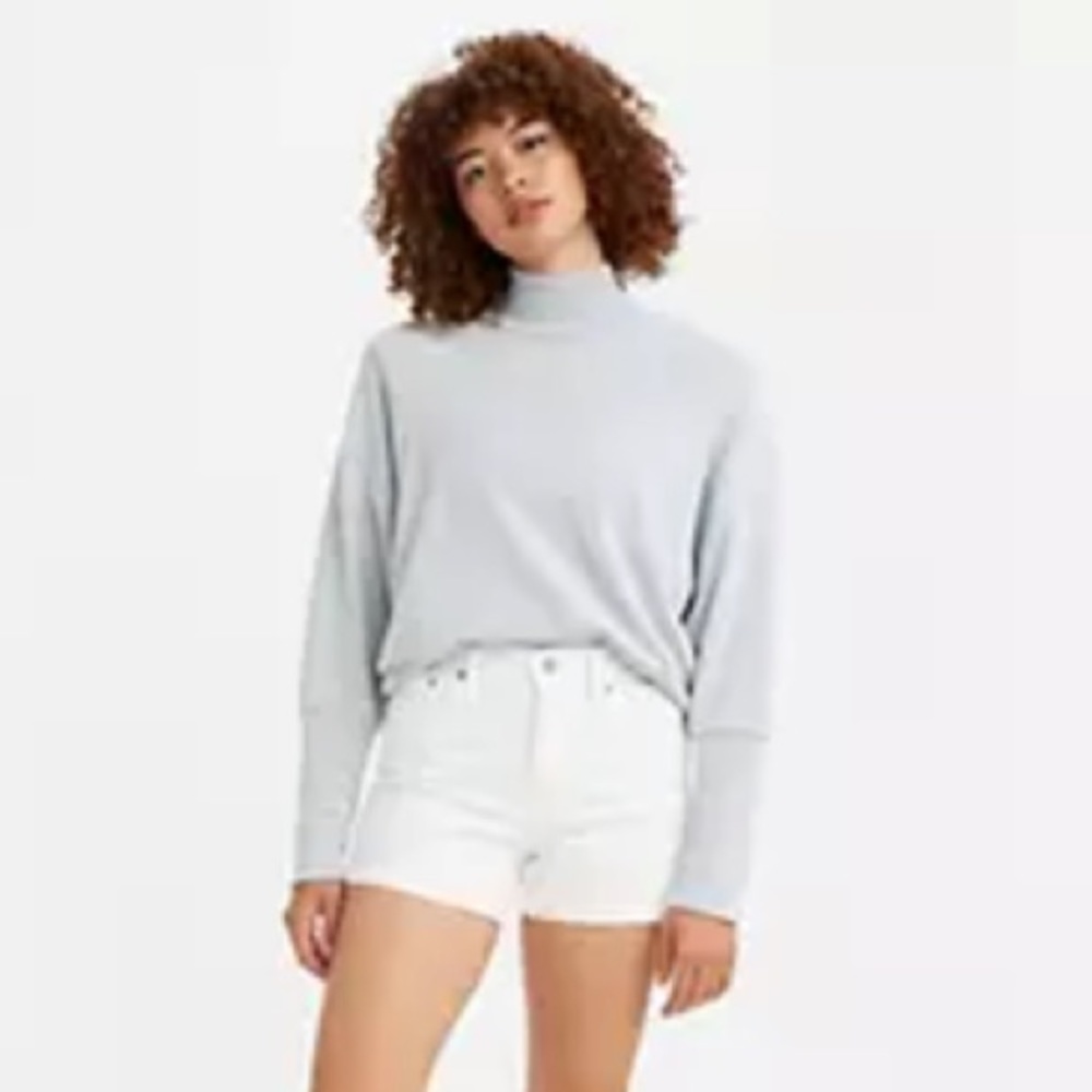 Levis Mid Length Denim Shorts